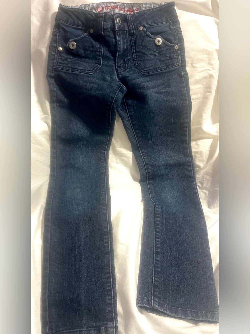 Guess Foxy Dark Indigo Flared Jeans